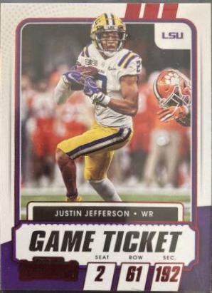 Justin Jefferson [Red Zone Ticket] #30