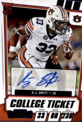K. J. Britt [Autograph Purple] #173