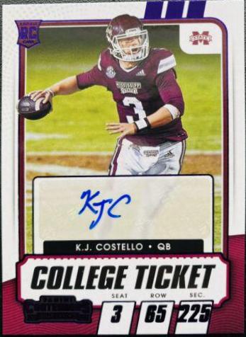 K. J. Costello [Autograph Purple] #304
