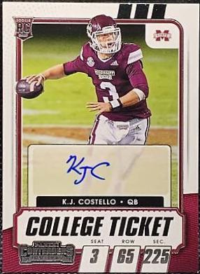 K. J. Costello [Autograph Red] #304