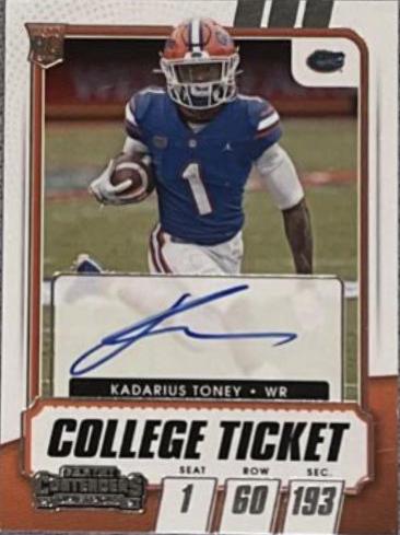 Kadarius Toney [Autograph Campus Ticket] #105C