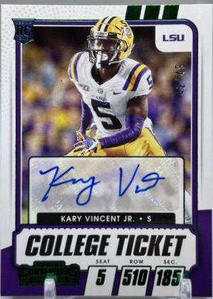 Kary Vincent Jr. [Autograph Green] #259