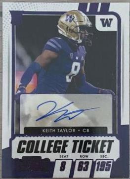 Keith Taylor [Autograph Purple] #294