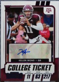 Kellen Mond [Autograph Blue] #127