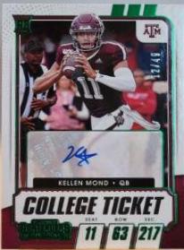 Kellen Mond [Autograph Green] #127