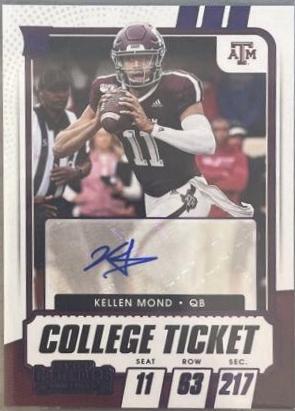 Kellen Mond [Autograph Purple] #127