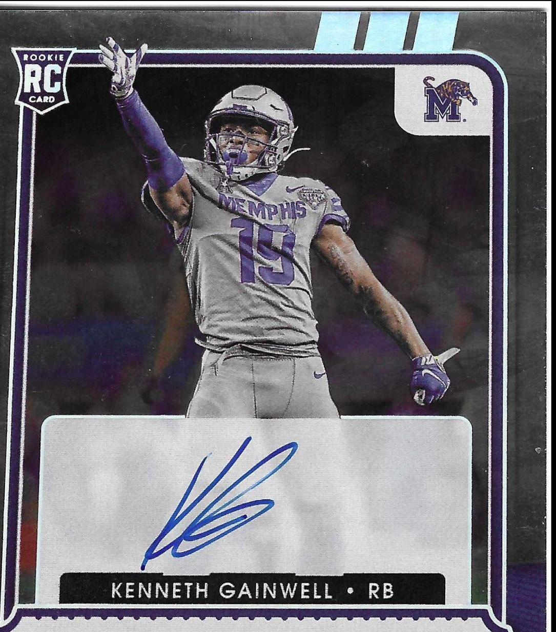 Kenneth Gainwell [Autograph Campus Ticket] #108C