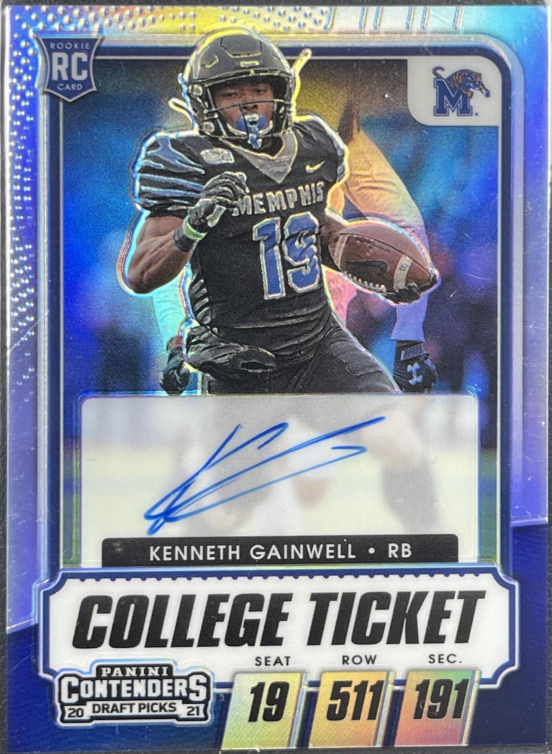 Kenneth Gainwell [Autograph Premium] #108