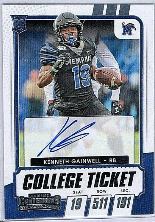 Kenneth Gainwell [Autograph] #108