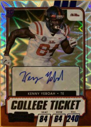 Kenny Yeboah [Autograph Blue Explosion] #180