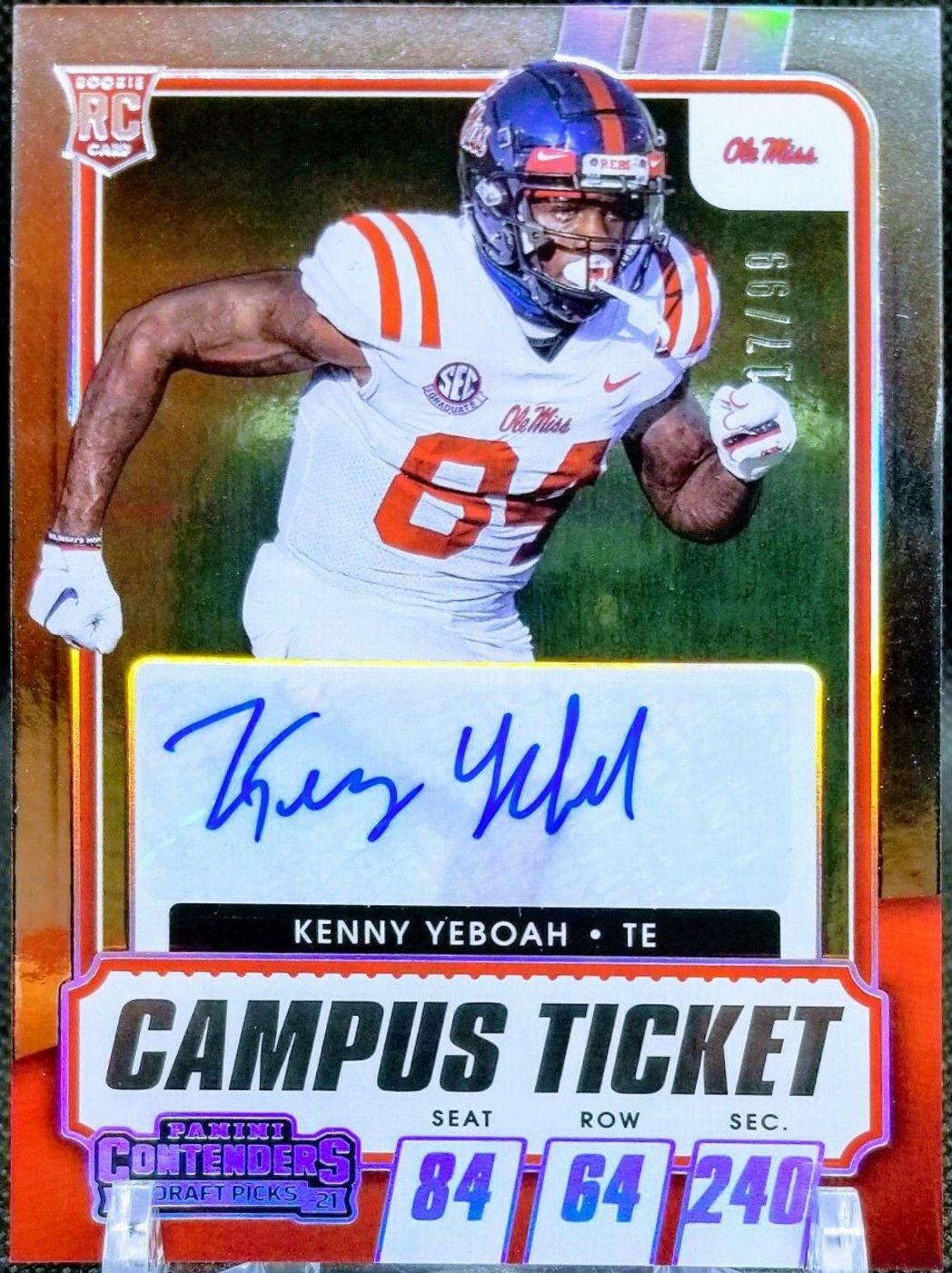 Kenny Yeboah [Autograph Campus Ticket] #180