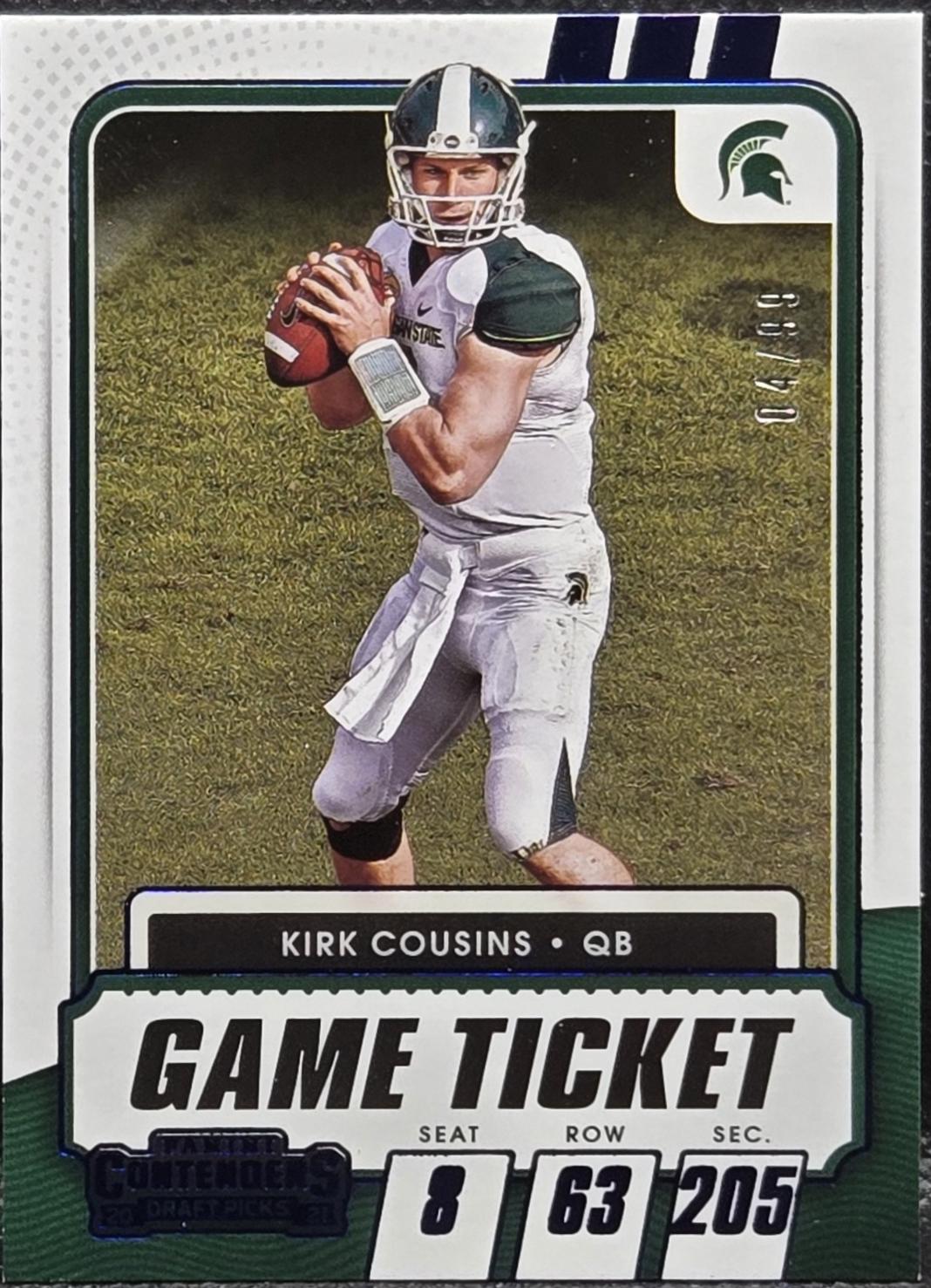 Kirk Cousins [Blue] #13