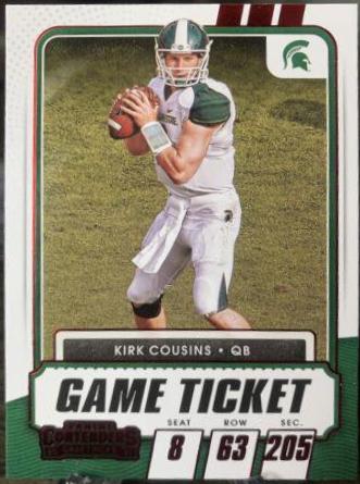 Kirk Cousins [Red Zone Ticket] #13