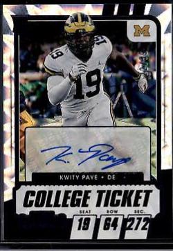 Kwity Paye [Autograph Blue Explosion] #154