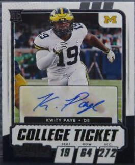 Kwity Paye [Autograph Campus Ticket] #154