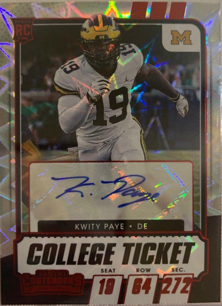 Kwity Paye [Autograph Red Explosion] #154