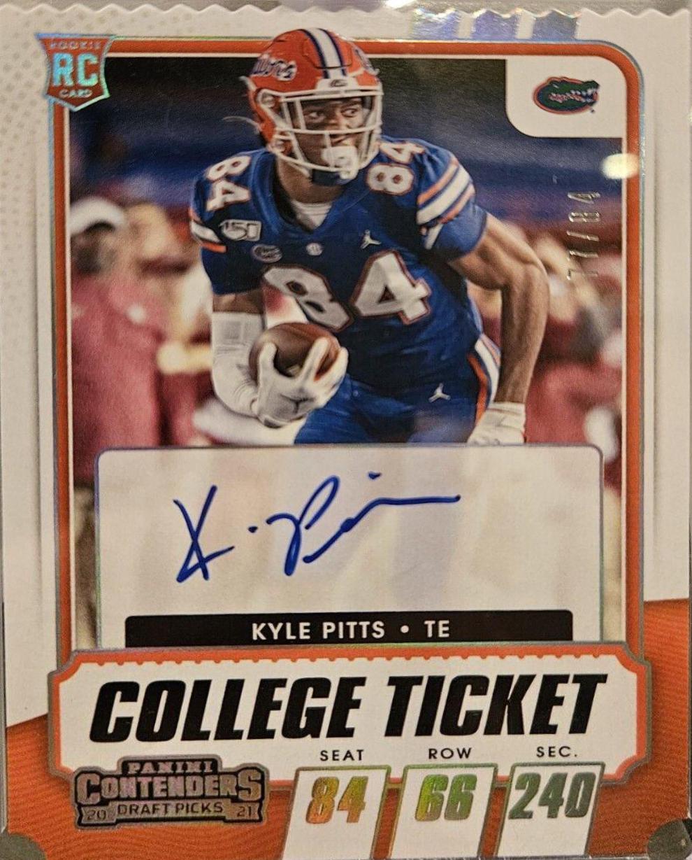 Kyle Pitts [Autograph Campus Ticket] #114C
