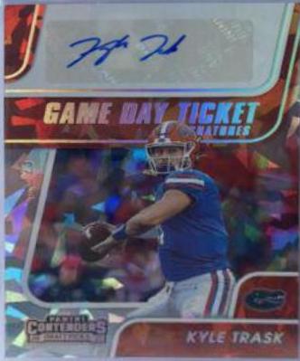 Kyle Trask [Autograph Cracked Ice Ticket] #113C