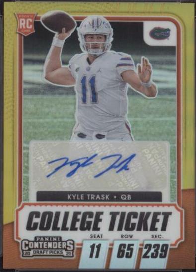 Kyle Trask [Autograph Premium Gold] #113