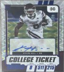 Kylin Hill [Autograph Blue Explosion] #138