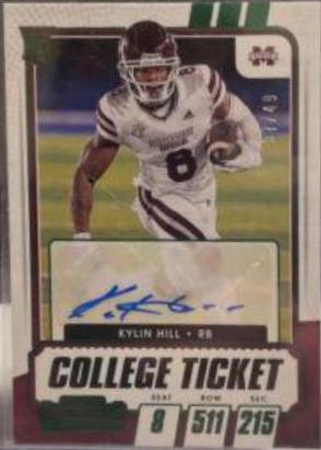 Kylin Hill [Autograph Green] #138