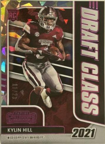 Kylin Hill [Autograph Pink Cracked Ice] #138