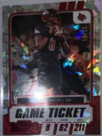 Lamar Jackson [Cracked Ice Ticket] #22