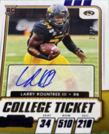 Larry Rountree III [Autograph Blue] #174