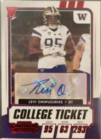 Levi Onwuzurike [Autograph Red] #229