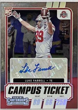 Luke Farrell [Autograph Campus Ticket] #181