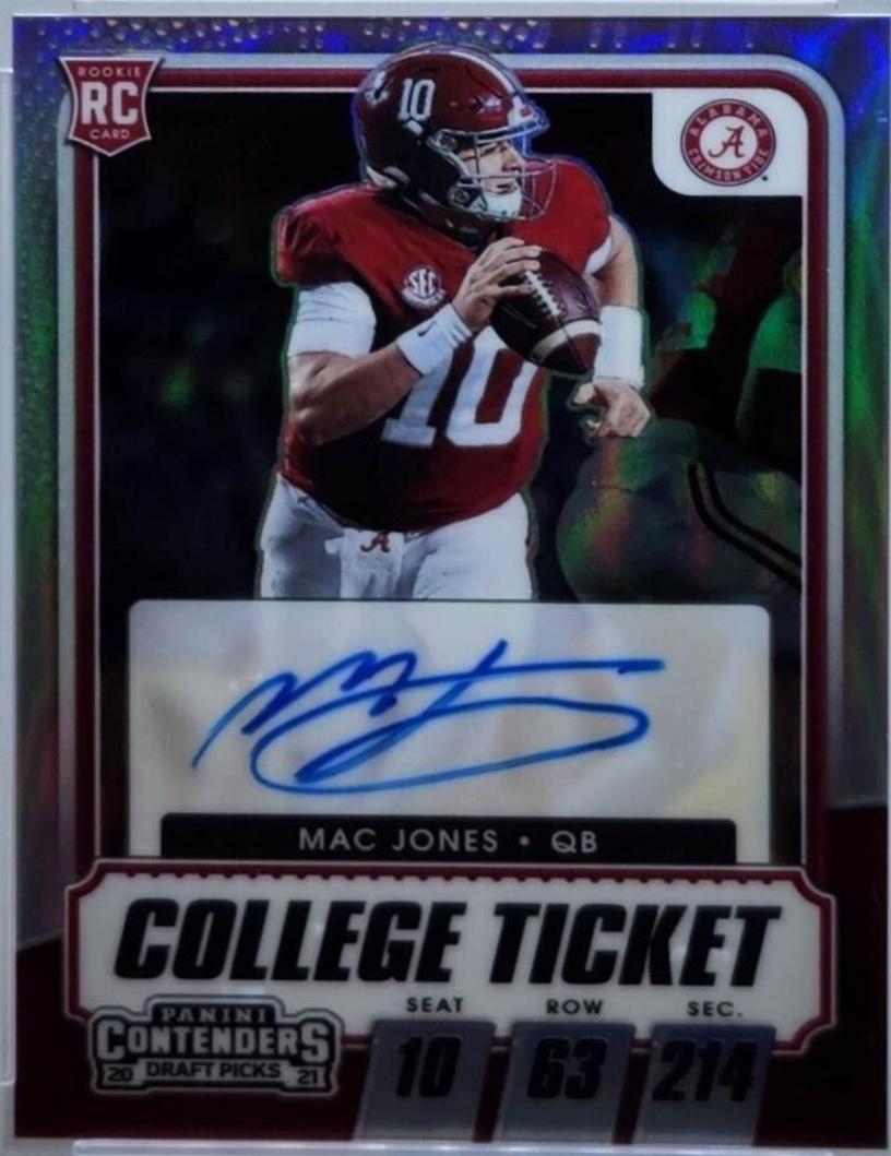 Mac Jones [Autograph Premium] #111C