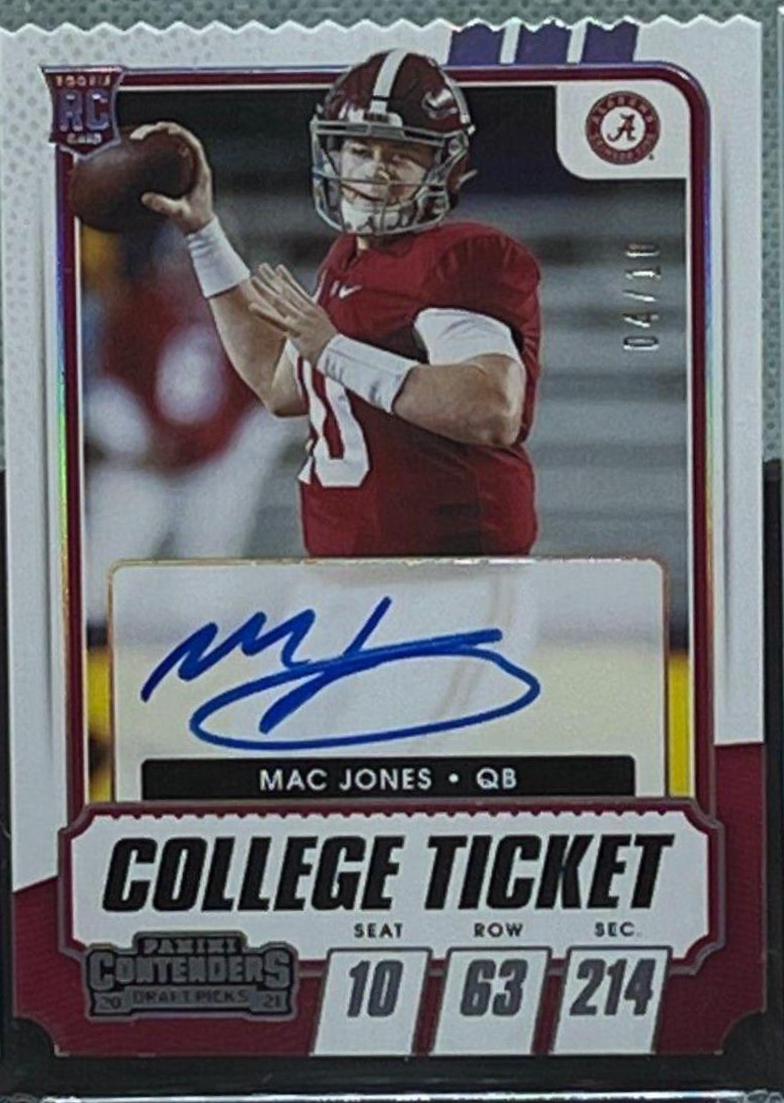 Mac Jones [Autograph Stub] #111