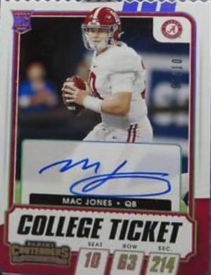 Mac Jones [Autograph Stub] #111C
