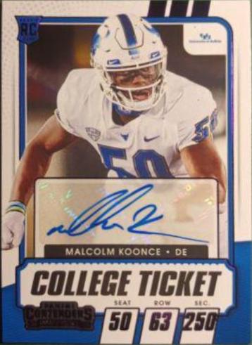 Malcolm Koonce [Autograph Blue] #292