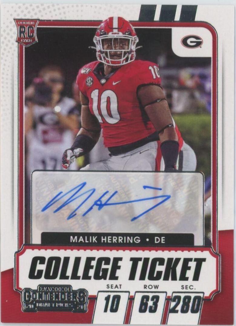 Malik Herring [Autograph Campus Ticket] #318