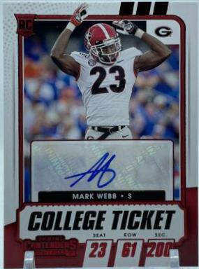 Mark Webb [Autograph Red] #248