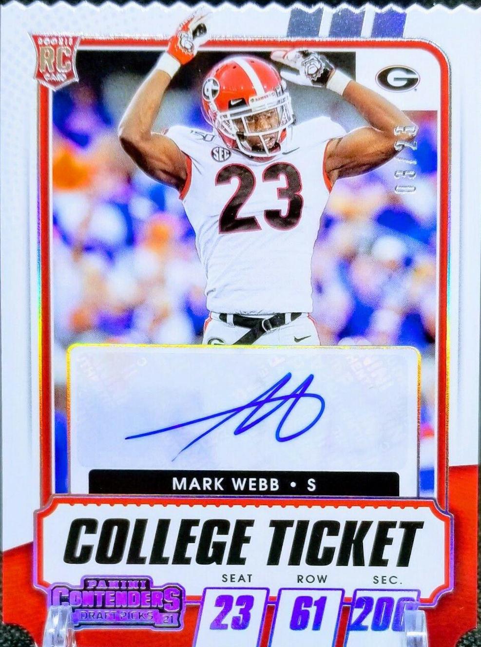 Mark Webb [Autograph Stub] #248