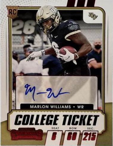 Marlon Williams [Autograph] #310