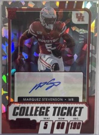 Marquez Stevenson [Autograph Campus Ticket] #184