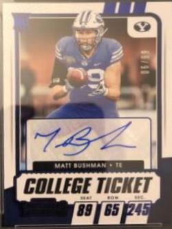 Matt Bushman [Autograph Blue] #171