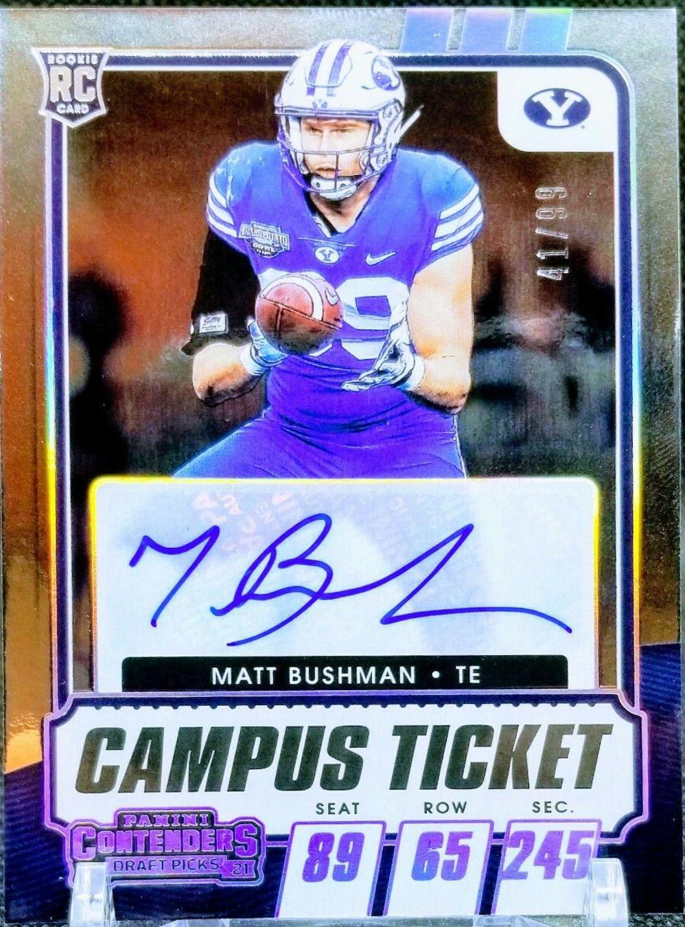 Matt Bushman [Autograph Campus Ticket] #171