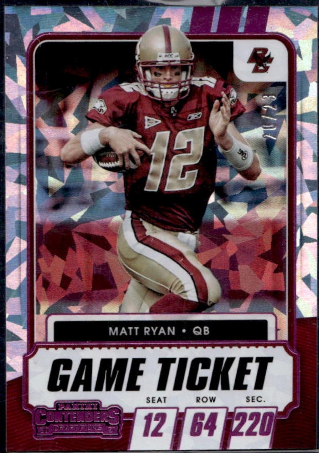 Matt Ryan [Pink Cracked Ice] #4