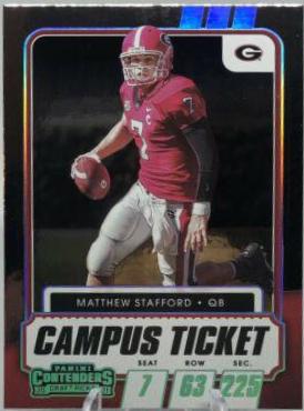 Matthew Stafford [Campus Ticket] #9