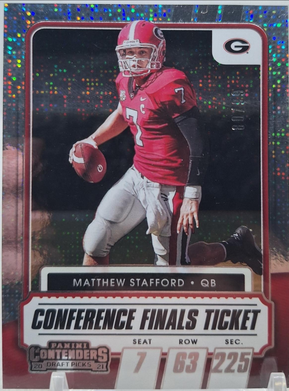 Matthew Stafford [Conference Finals Ticket] #9