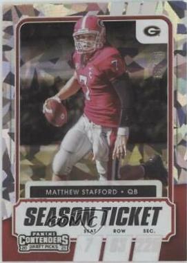 Matthew Stafford [Cracked Ice Ticket] #9