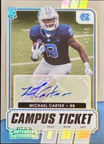 Michael Carter [Autograph Blue] #140