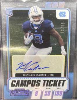 Michael Carter [Autograph Campus Ticket] #140