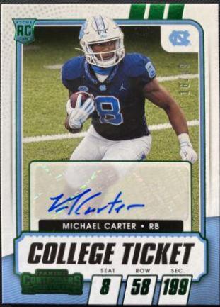 Michael Carter [Autograph Green] #140