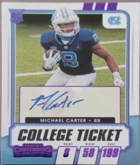 Michael Carter [Autograph Purple] #140