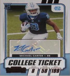 Michael Carter [Autograph Red] #140